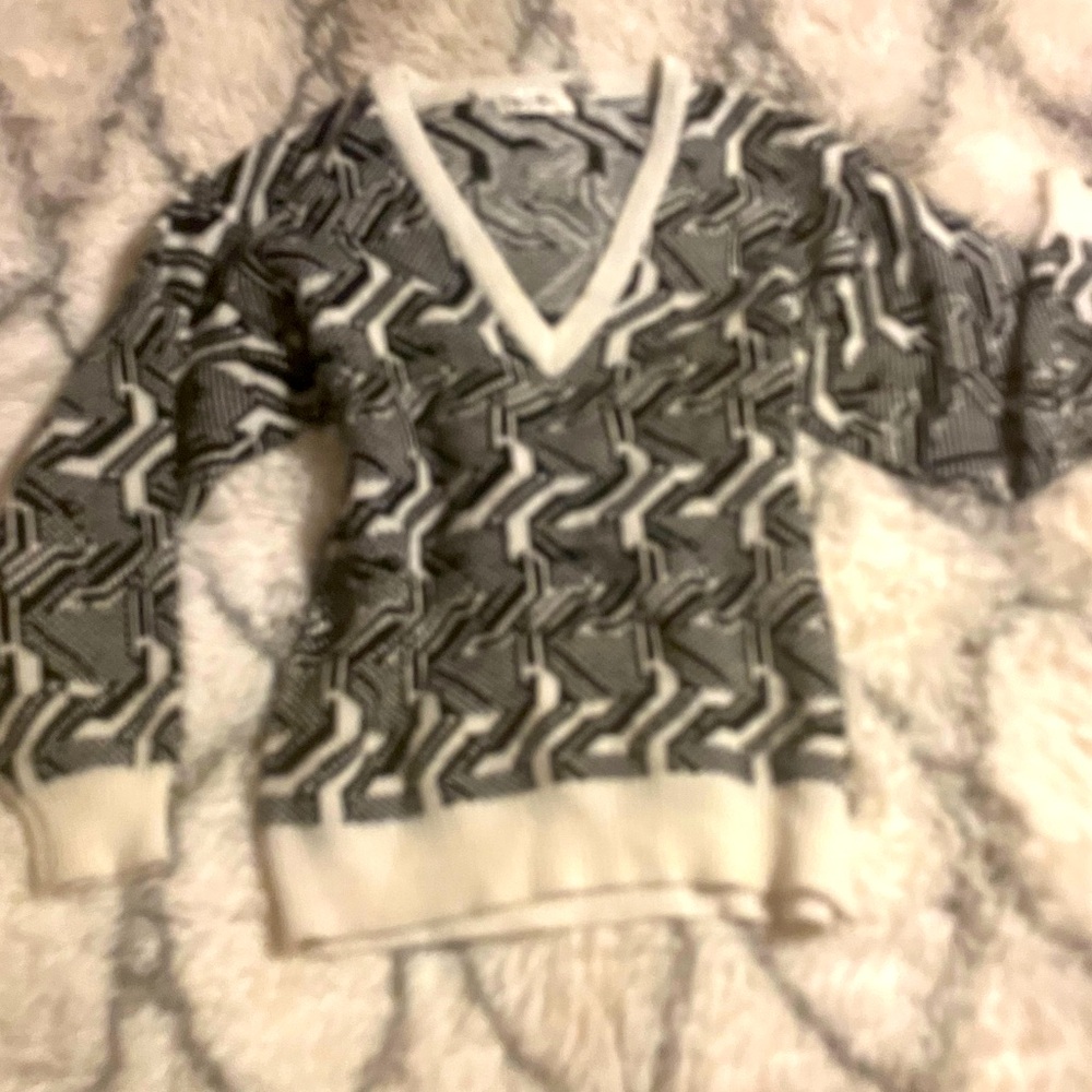 🎀⭐️FABULOUS TRUE VINTAGE T.Q, SWEATER⭐️🎀Rare PERFECT Condition!Size Med/Large!